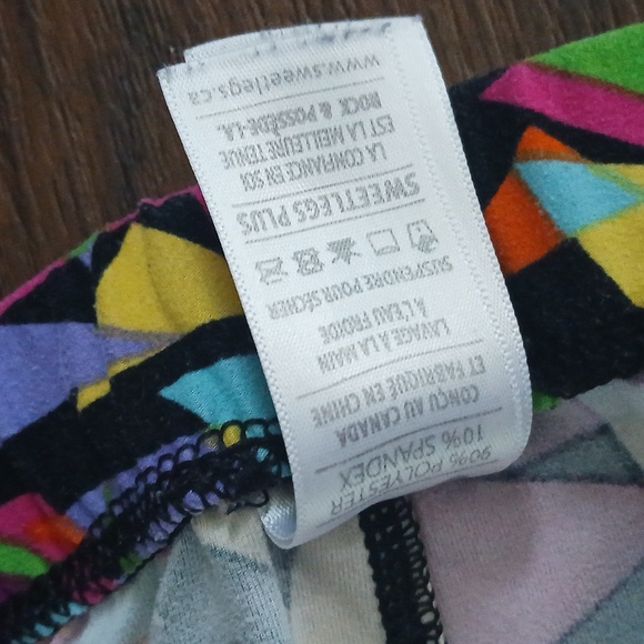 Colorful GeometricLeggings - Picture 5 of 6